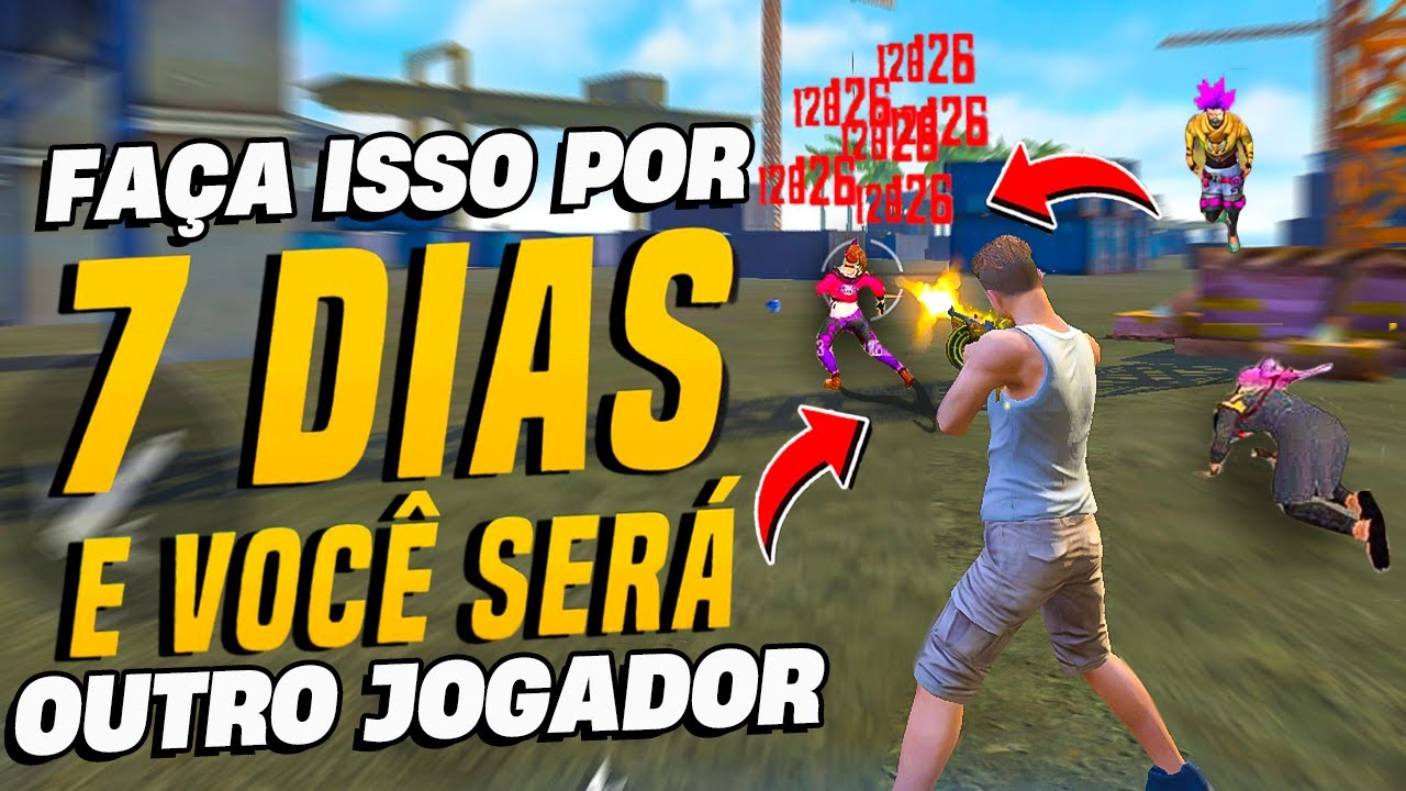 MELHOR TREINAMENTO PARA EVOLUIR A JOGABILIDADE EM 2025!! FREE FIRE DICAS