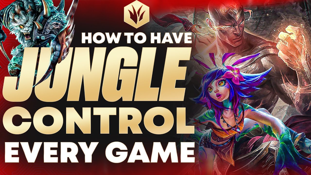 4 Fundamentals ALL Junglers Must Have! (Gain The Ultimate JUNGLE CONTROL)