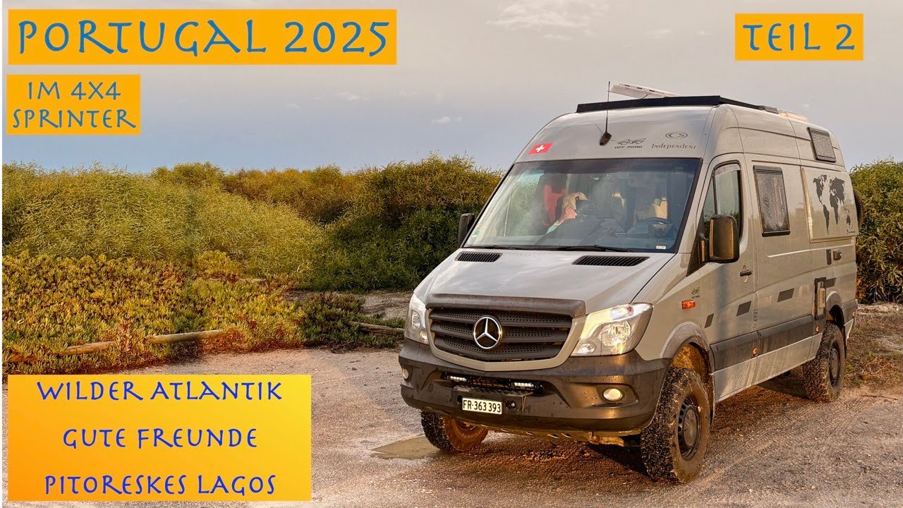2025 Portugal Süd im 4x4 Sprinter, Teil 2