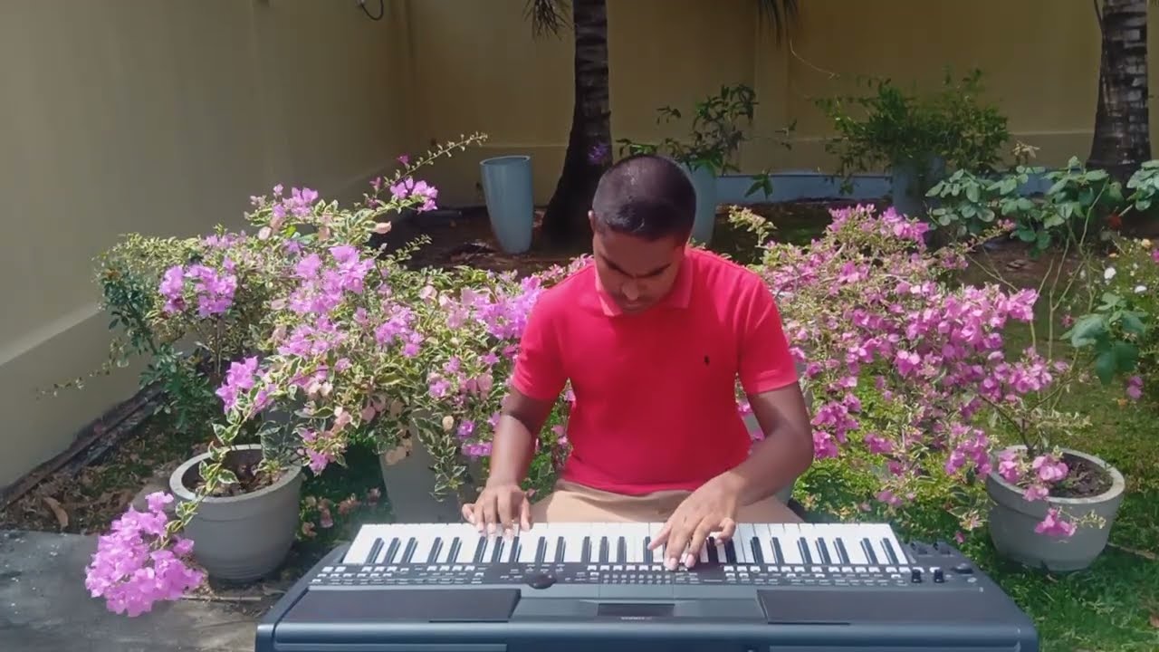 සඳවතුරක් සේ / Sandawathurak se./ One man show organ playing by a  15 year old  child 