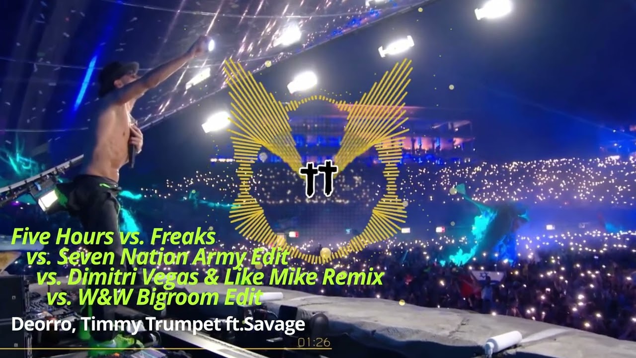 Five Hours vs. Freaks vs. Freaks (Remix) / Timmy Trumpet 2024 Mashup