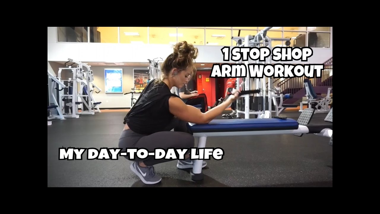 All In 1 Place | Arm Workout | Grocery Haul