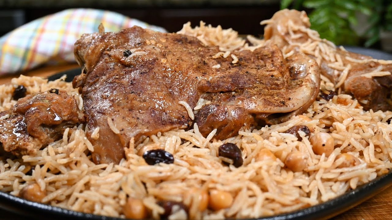 Готовим вкуснейший рис пешавари с бараниной!  Удивительный рецепт 😋