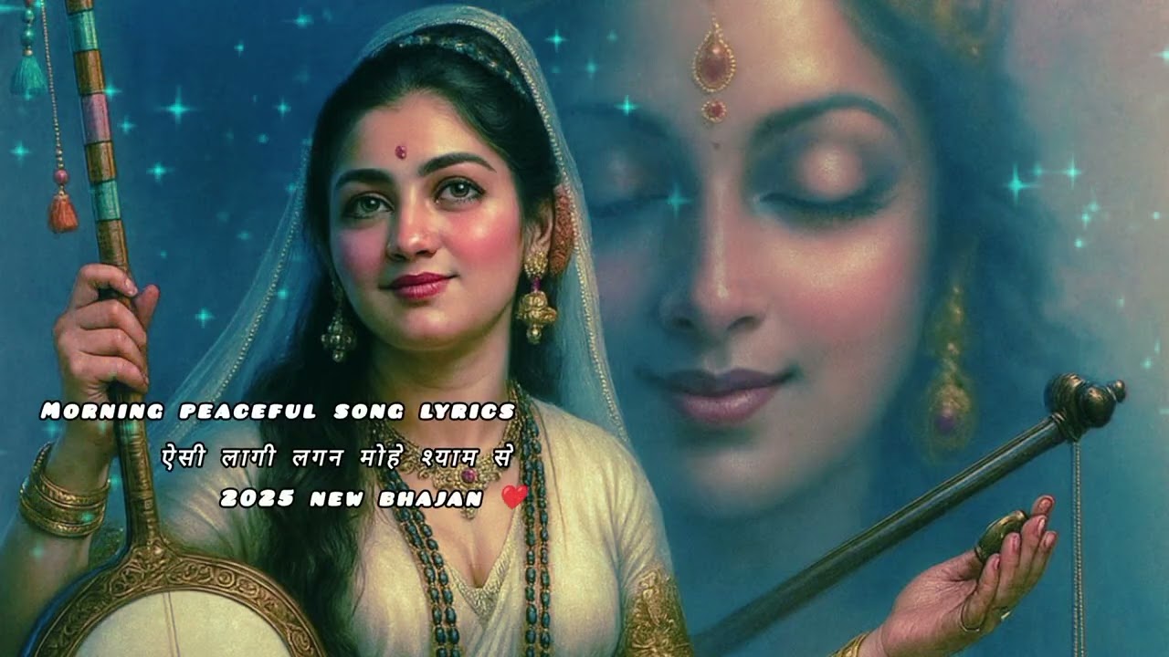 ऐसी लागी लगन कि मीरा सी बनकर मन हर पल श्याम के प्रेम में डूब जाए 💙🦚🙏