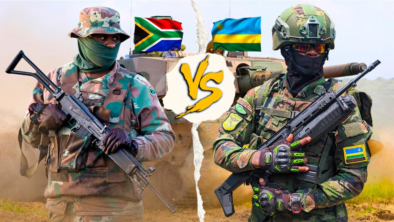CRUSHED - RWANDA DEADLY WEAPONS OVER SOUTH AFRICA: Who Will Win? RDF🇷🇼 vs SANDF🇿🇦