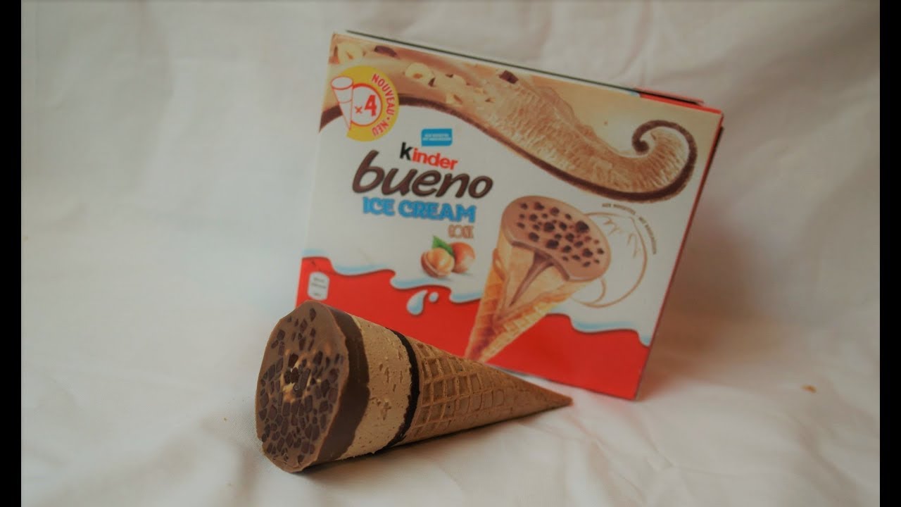 KINDER Bueno Eis - maximal saugut! + Stieleis