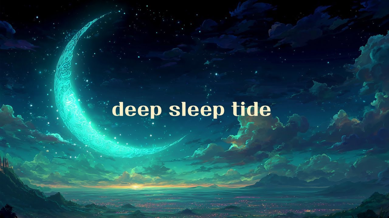 🌙 Crescent Night Calm | 9H Deep Sleep Piano - Drift into Gentle Rest