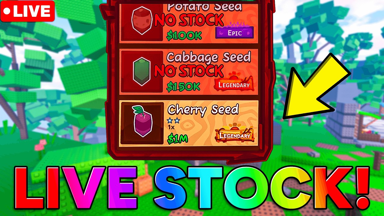 LIVE 🔴 GARDEN HORIZONS STOCK 24/7! (GEAR, WEATHER, SEEDS)