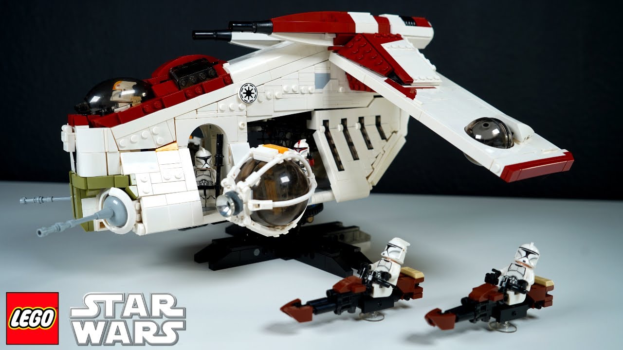 Das perfekte Gunship: LEGO Star Wars 'UCS Republic Gunship' MOC Review!