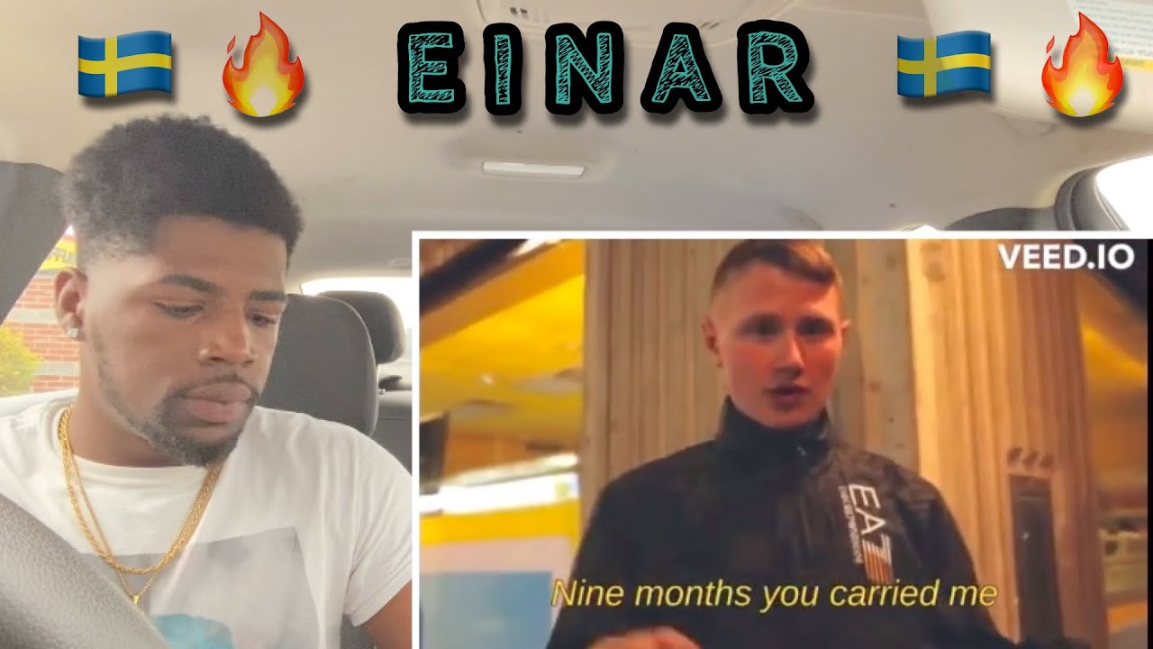 🇸🇪🔥American Reacts Too Swedish Rap EINAR “9 månder” (ENGLISH SUBTITLES) CEO Reaction