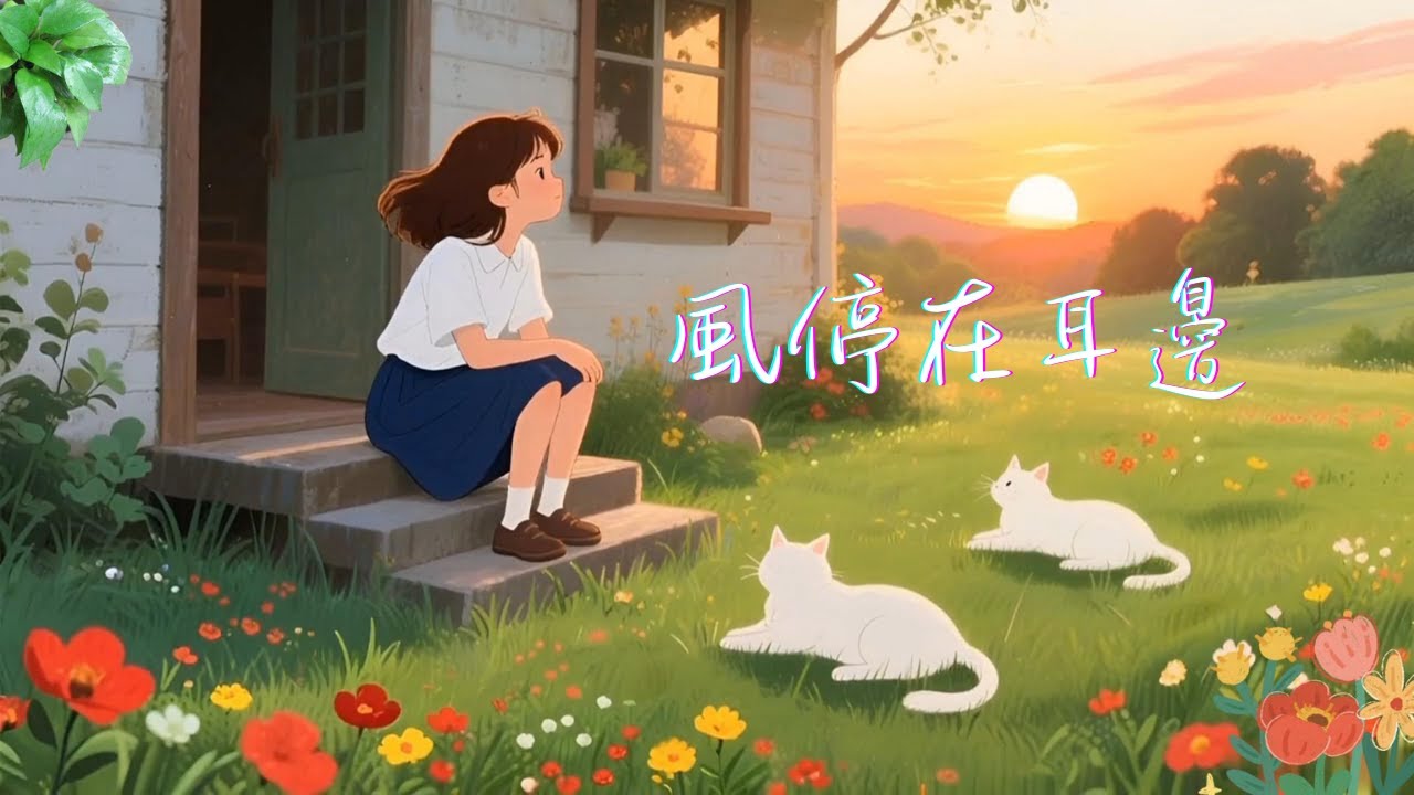 「風停在耳邊」輕柔音樂中的慢時光，讓這些溫柔旋律陪你靜靜度過。