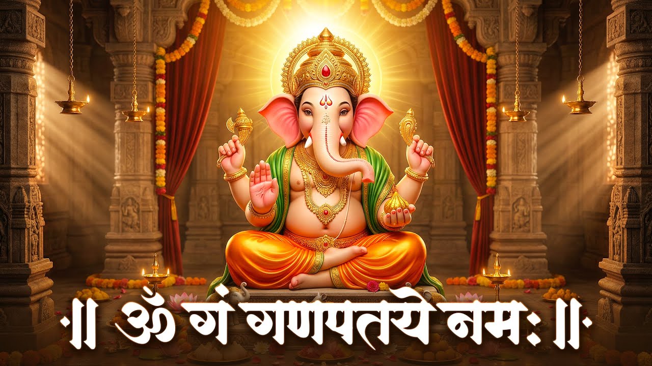 Ganesh Jayanti Special Om Gan Ganpataye Namah 108 | ॐ गं गणपतये नमो नम : Powerful Ganesh Mantra