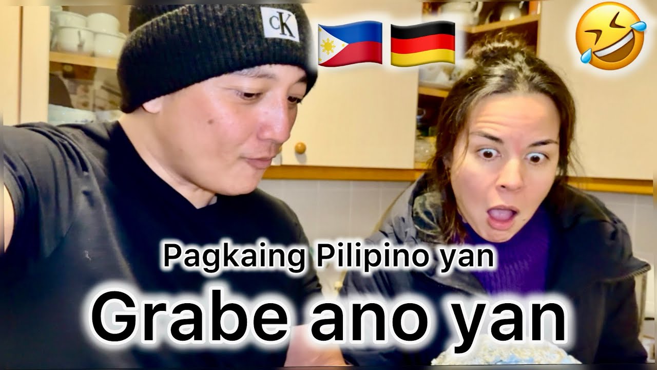 Gulat na gulat ang German sa Filipino Food 😂 Filipino German Couple 🤣