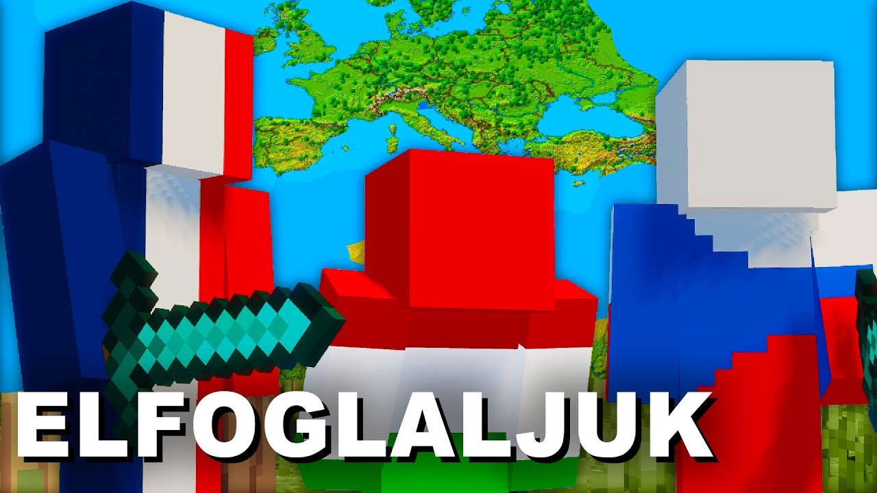 EUR&Oacute;PAI MINECRAFT BAJNOKS&Aacute;G 🏆 Magyar, Lengyel, Francia, Cseh