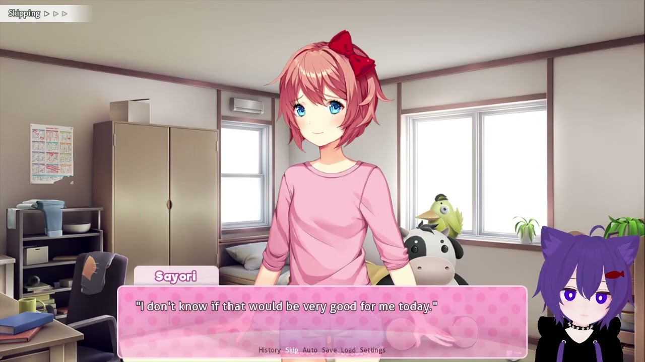 Kara Plays Doki Doki Twitch VOD (Part 14/23)