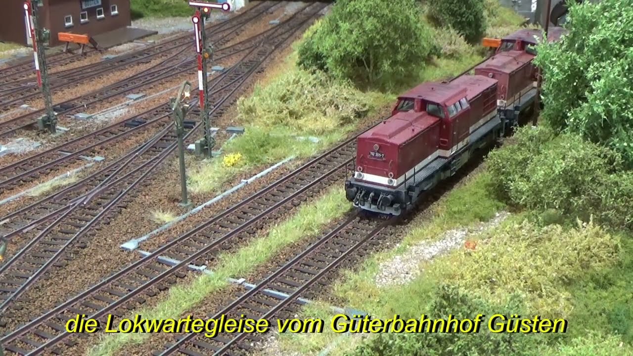 Die Auferstehung vom Bahnknoten Güsten im H0 Maßstab Teil 2