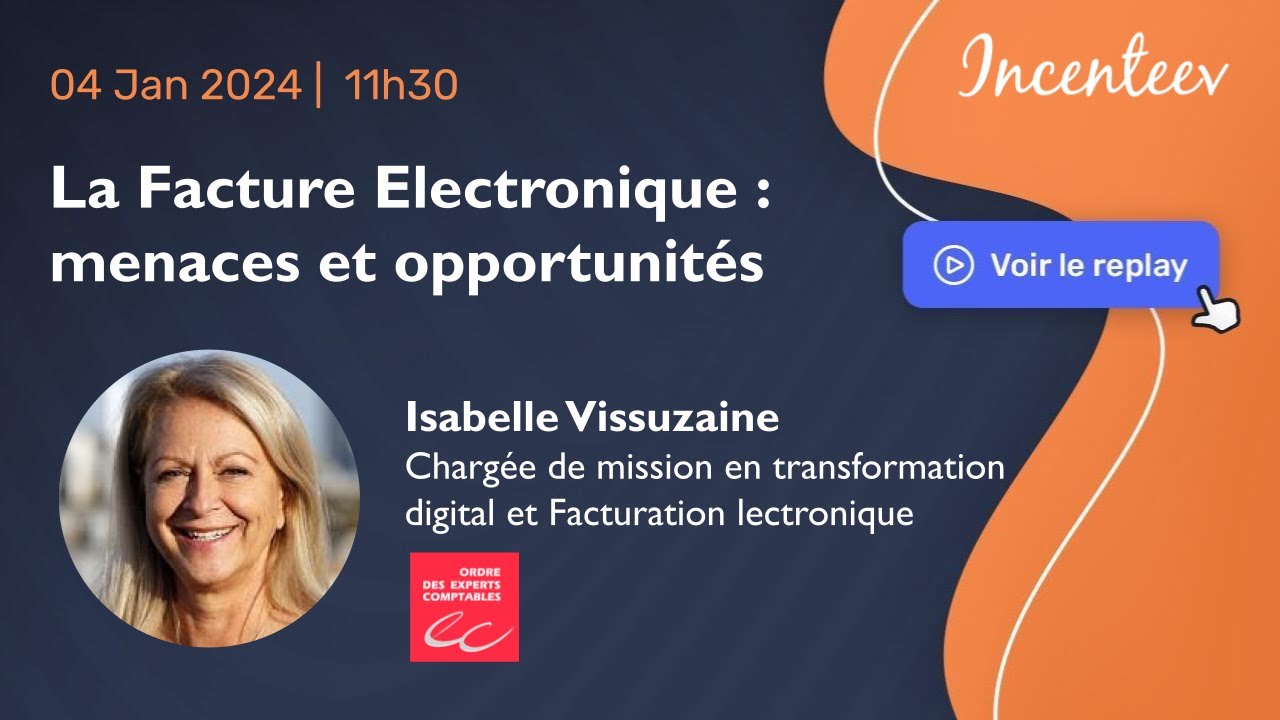 La facture électronique : menaces et opportunités - Isabelle Vissuzaine