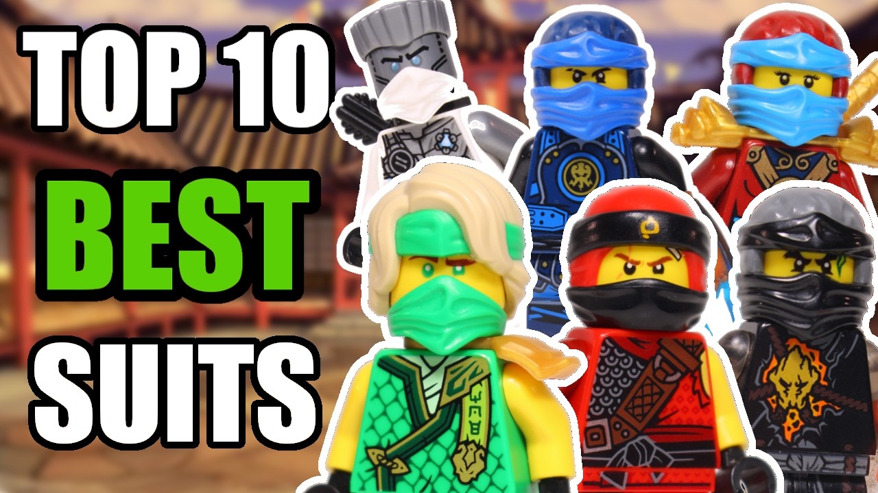Топ-10 ЛУЧШИХ коллекций костюмов Ninjago!