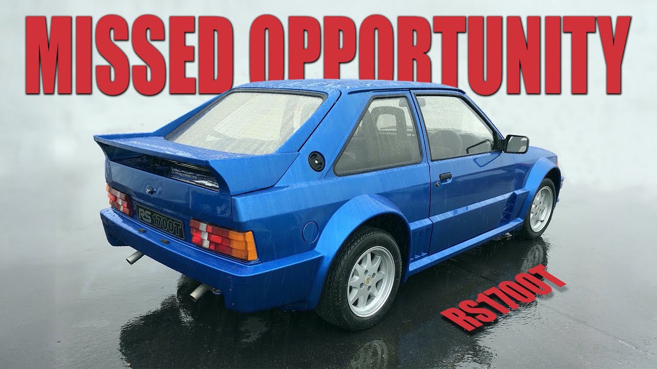 The Ford RS1700T: A Rally-Bred Homologation Special That Never Was