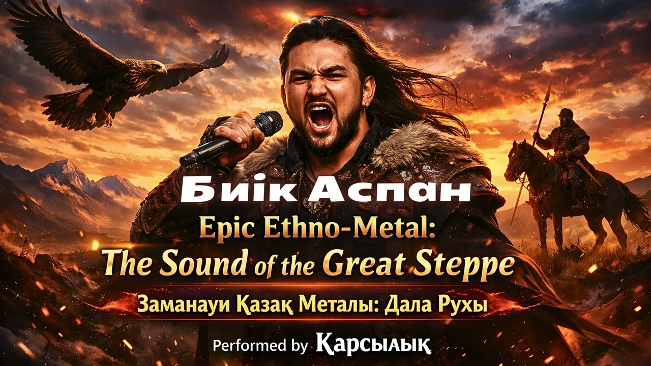 Қарсылық | Биік Аспан (High Sky) | Epic Kazakh Ethno Metal | Powerful & Inspiring | Official Audio