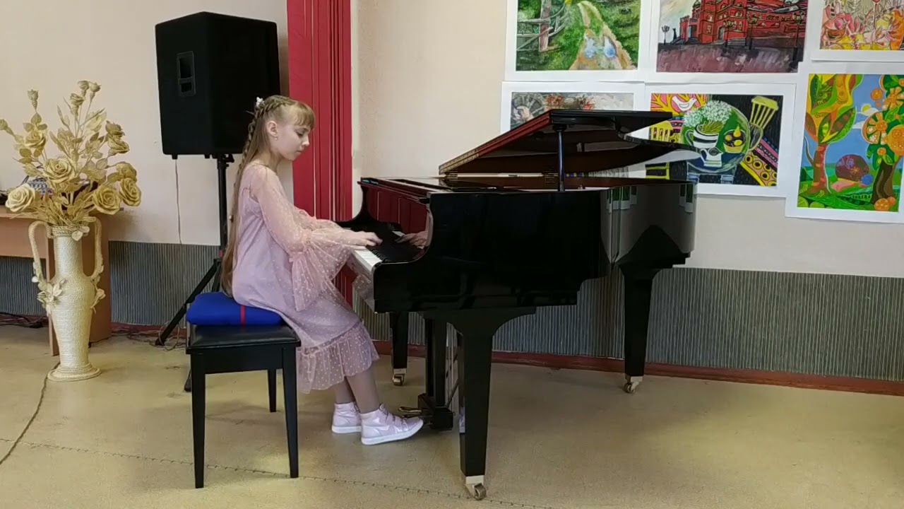 Исакова Мария,11 лет, инструментальное исполнительство. А.Безенсон 