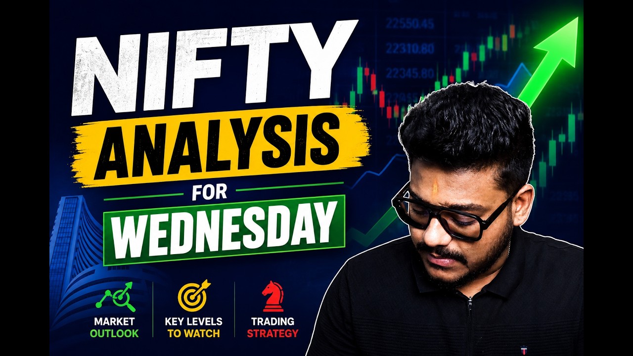 Nifty Analysis For Tomorrow || Levels For Wednesday
