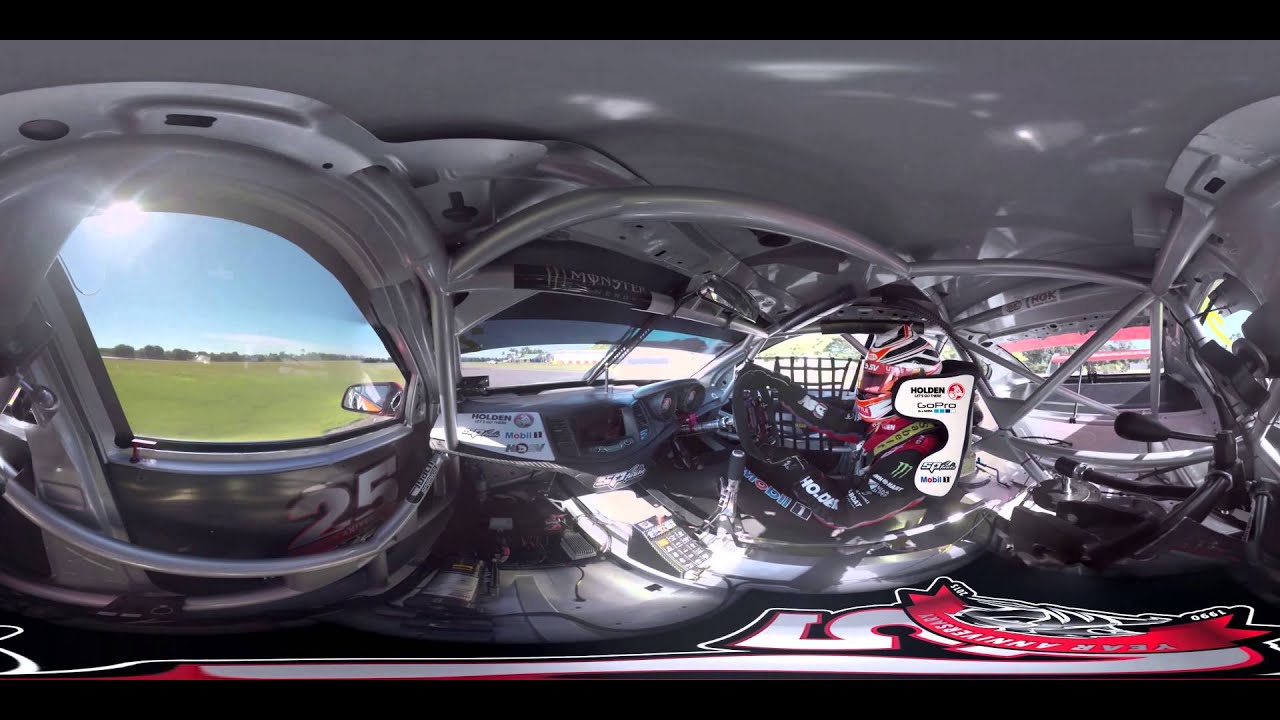 GoPro VR: Inside a V8 Supercar with Holden Racing Team
