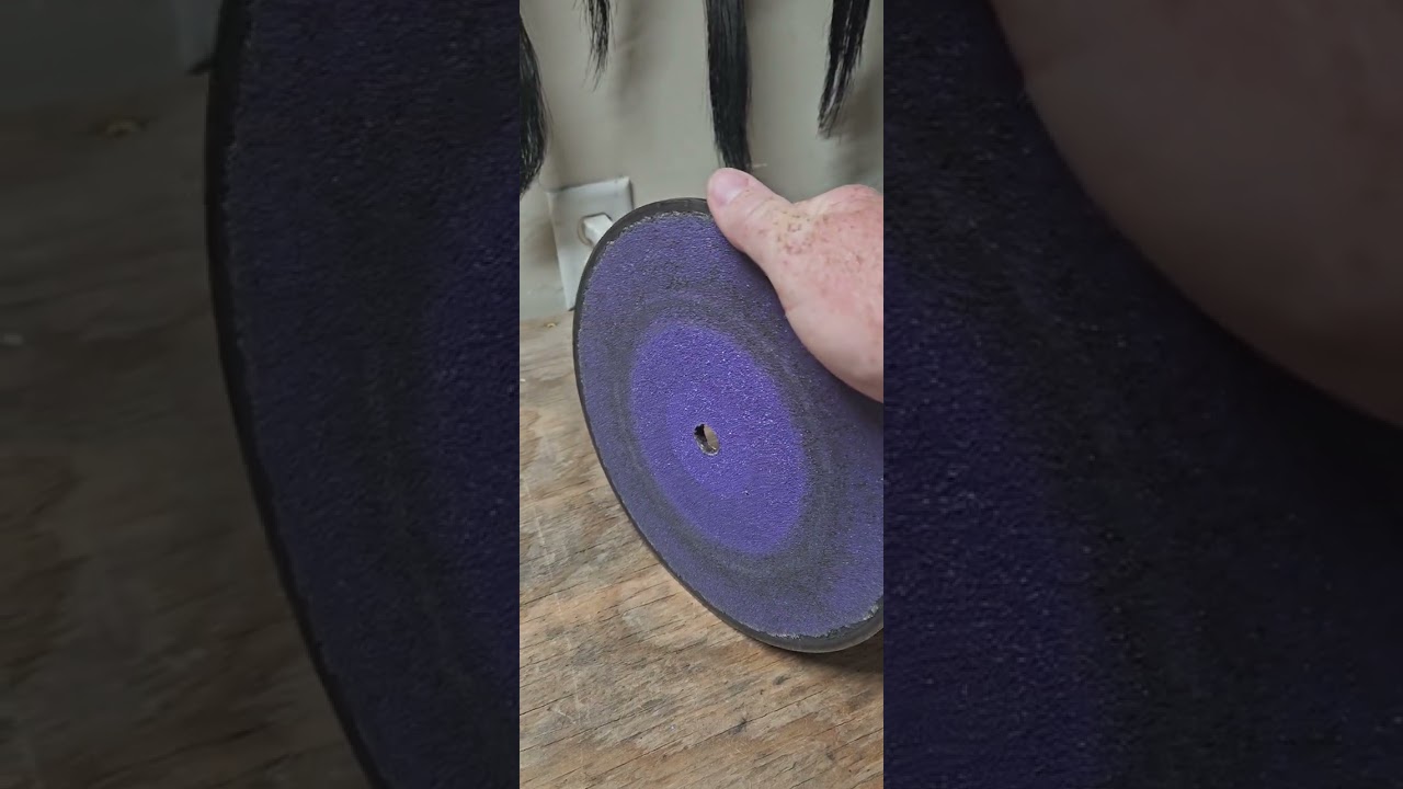 Rbg 712 replacement wheel on the vevor blade sharpener. GAME CHANGER! 3/16/26