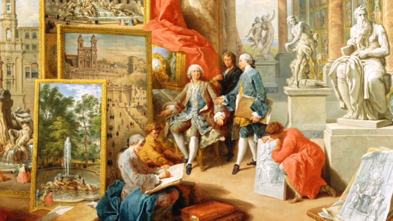 Pannini - Gallerie di vedute di Roma - 4' 59'' | Storia dell'Arte in meno di cinque minuti