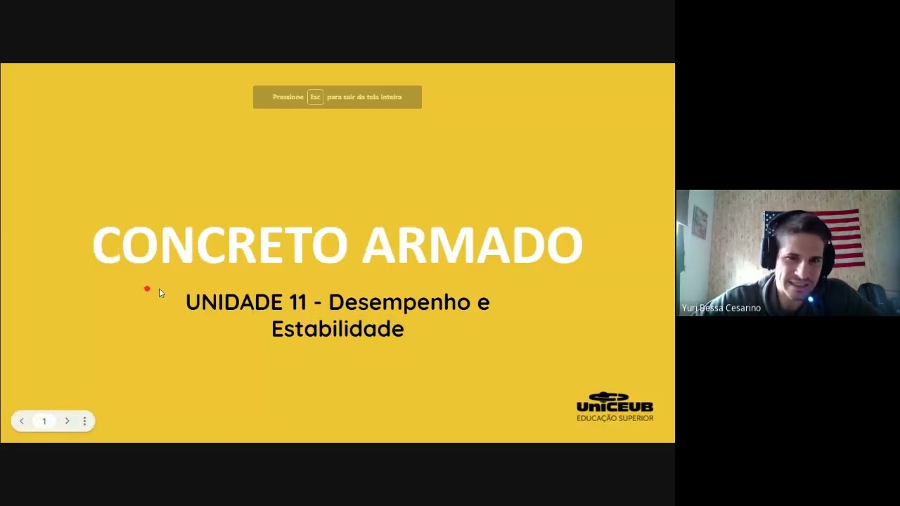 Vento, Desempenho e Estabilidade em Estruturas de Concreto Armado - Aula 1