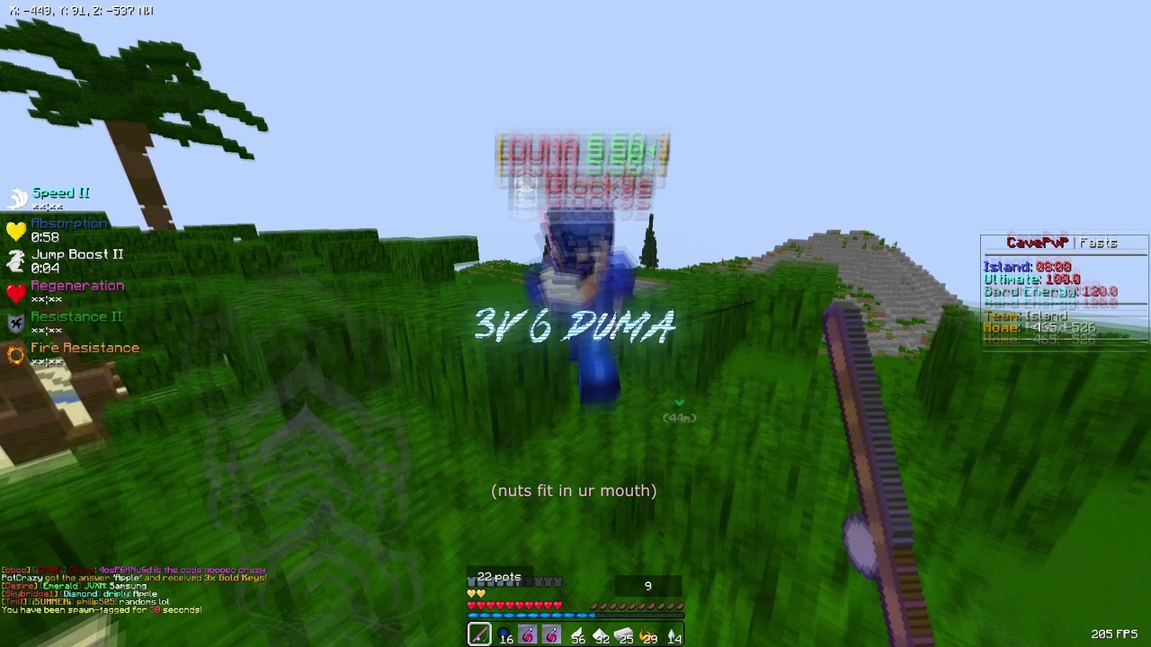 barding outnumbered fights | CavePVP