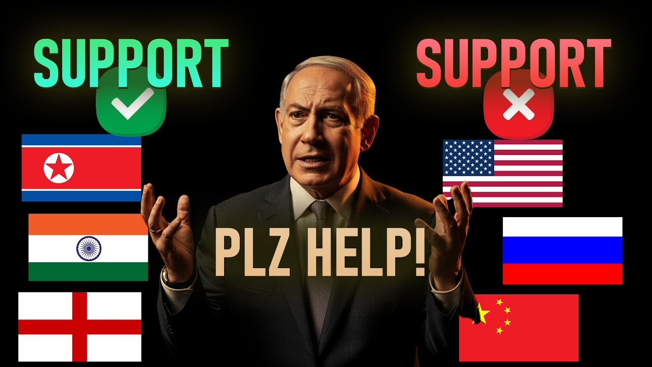 Top 100 Countries support Israel or not? The Truth About Global Support will shock you