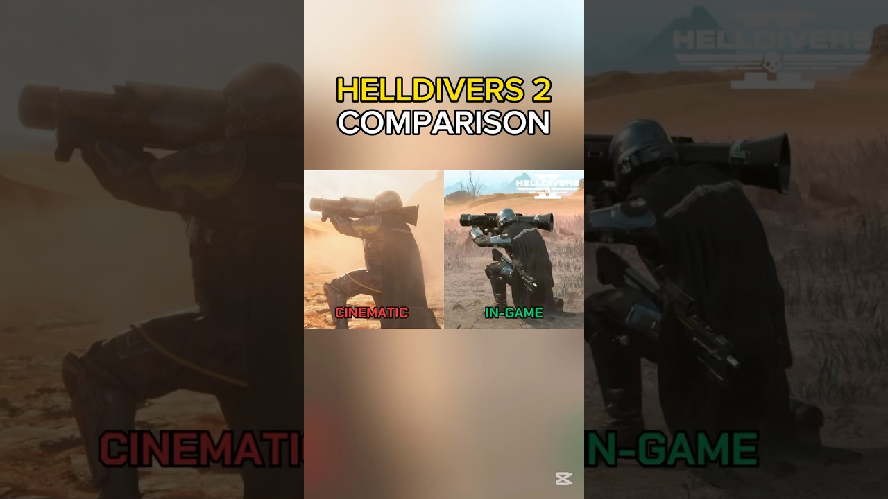 The Opening Cinematic For Helldivers 2 Is Now Accurate In-Game #holidayswithyoutube