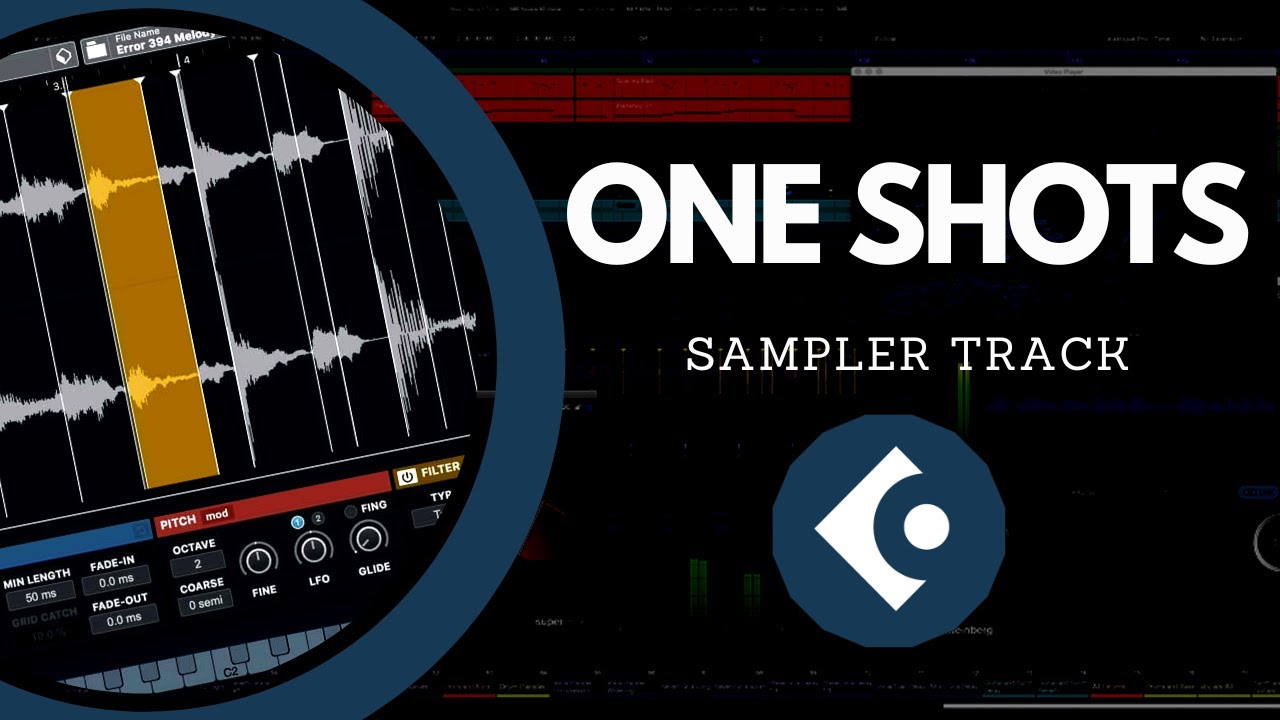 Como Usar ONE SHOTS en Cubase [] SAMPLER TRACK