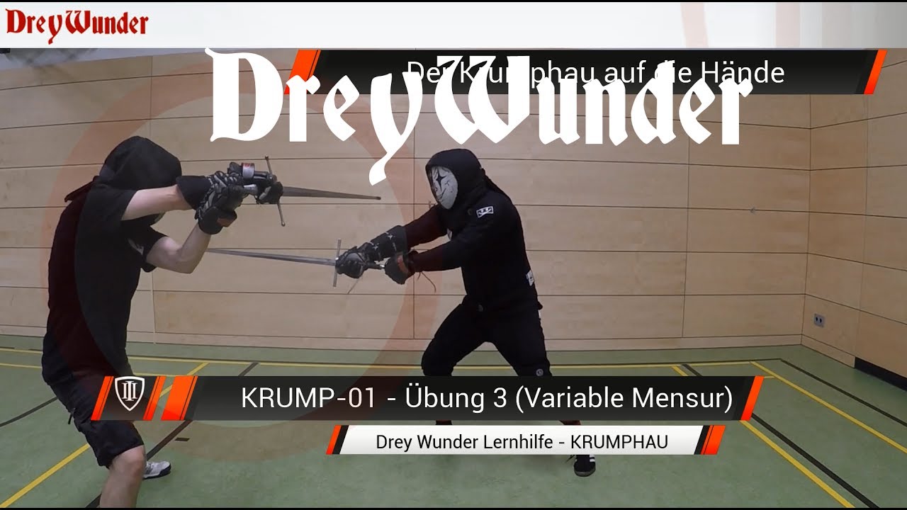 Drey Wunder Lernhilfe - Krumphau - Begleitvideo zur HEMA Codex Artikel &bdquo;Krumphau&ldquo;