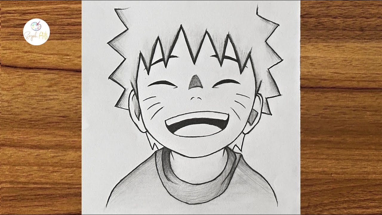 How to draw Naruto Uzumaki step by step || naruto drawing easy || How to draw anime step by step