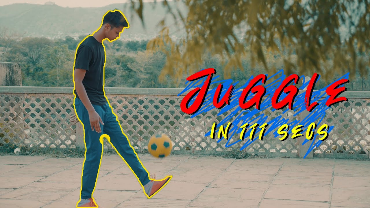 HOW TO JUGGLE IN 111 SEC | KITABI GYAAN | FOOTGYAAN
