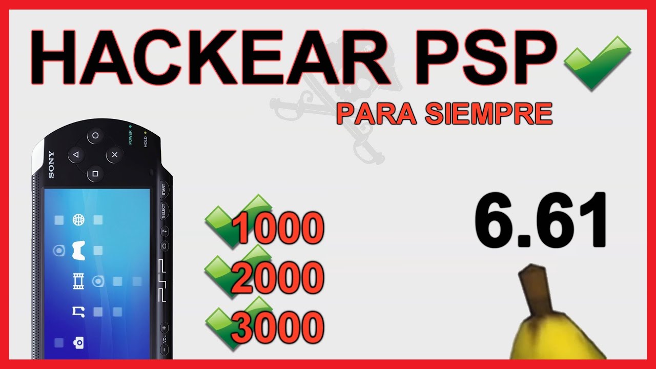 como HACKEAR PSP 6.61 Permanente en 2024 + super FACIL y en 2 minutos ✅ | Pochoclean