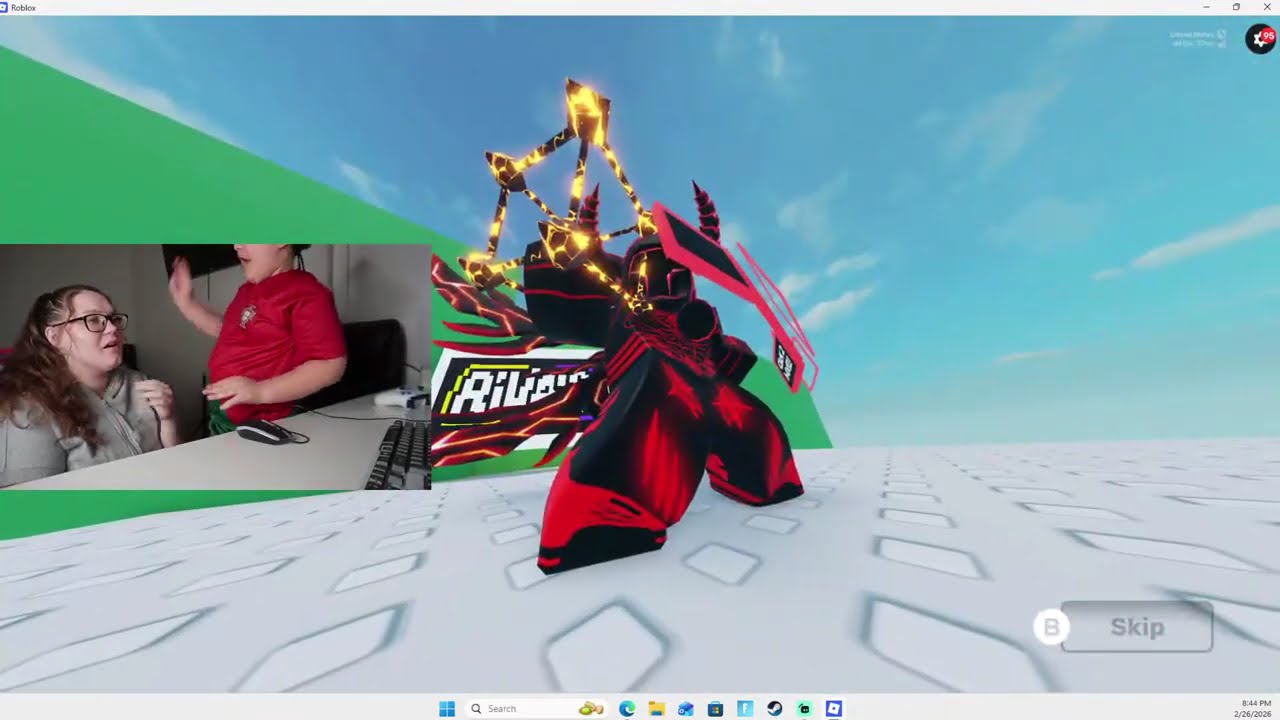 Fan makes 7 year old crashs out on Rivals...