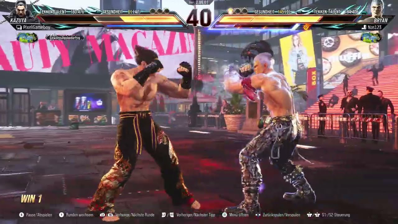 TEKKEN 8 FUJIN KAZUYA VS. BRYAN