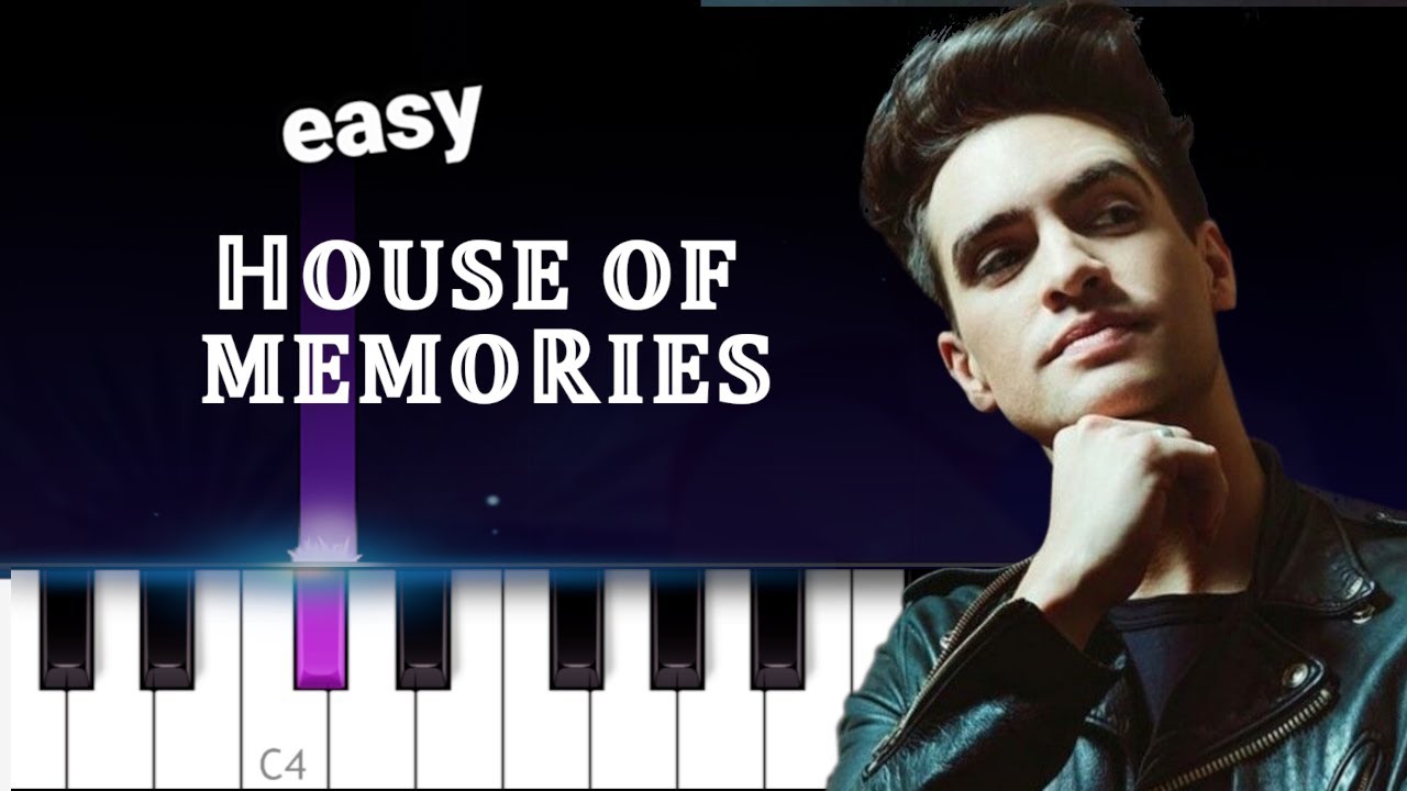 Panic! At The Disco - House of Memories  EASY PIANO TUTORIAL