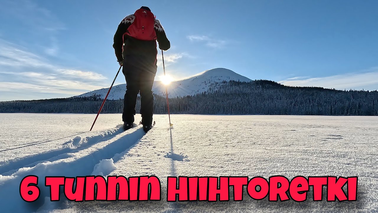 Hiihtoa Äkäslompolossa