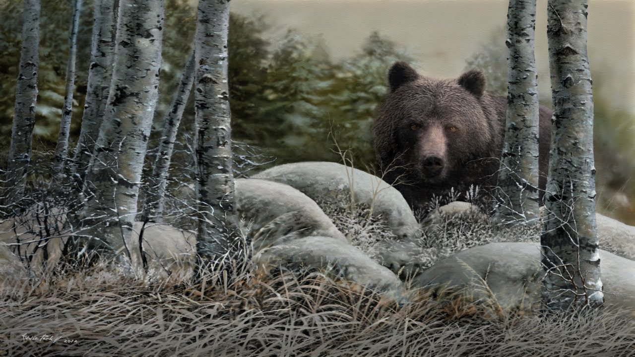 When the bear is hungry