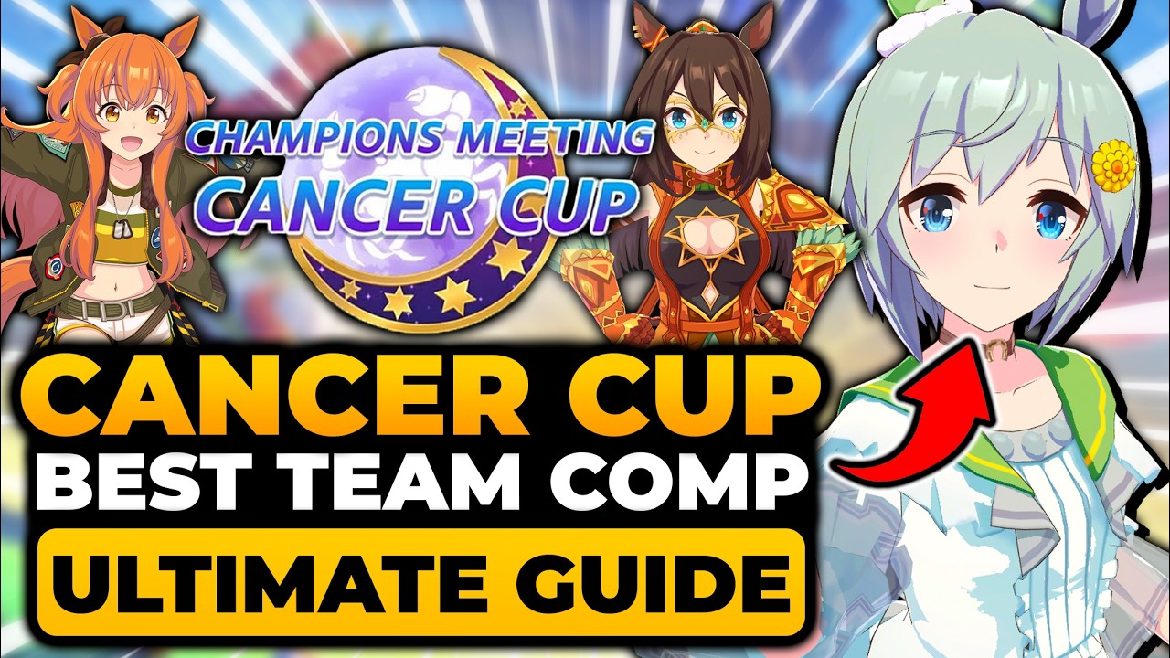 UMA MUSUME BEST TEAM COMP FOR CANCER CUP (FULL GUIDE) | Cancer Cup Umamusume, Uma Musume Cancer Cup
