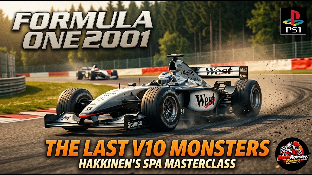 Formula One 2001 PS1 – Classic V10 F1 Gameplay | Retro Racing