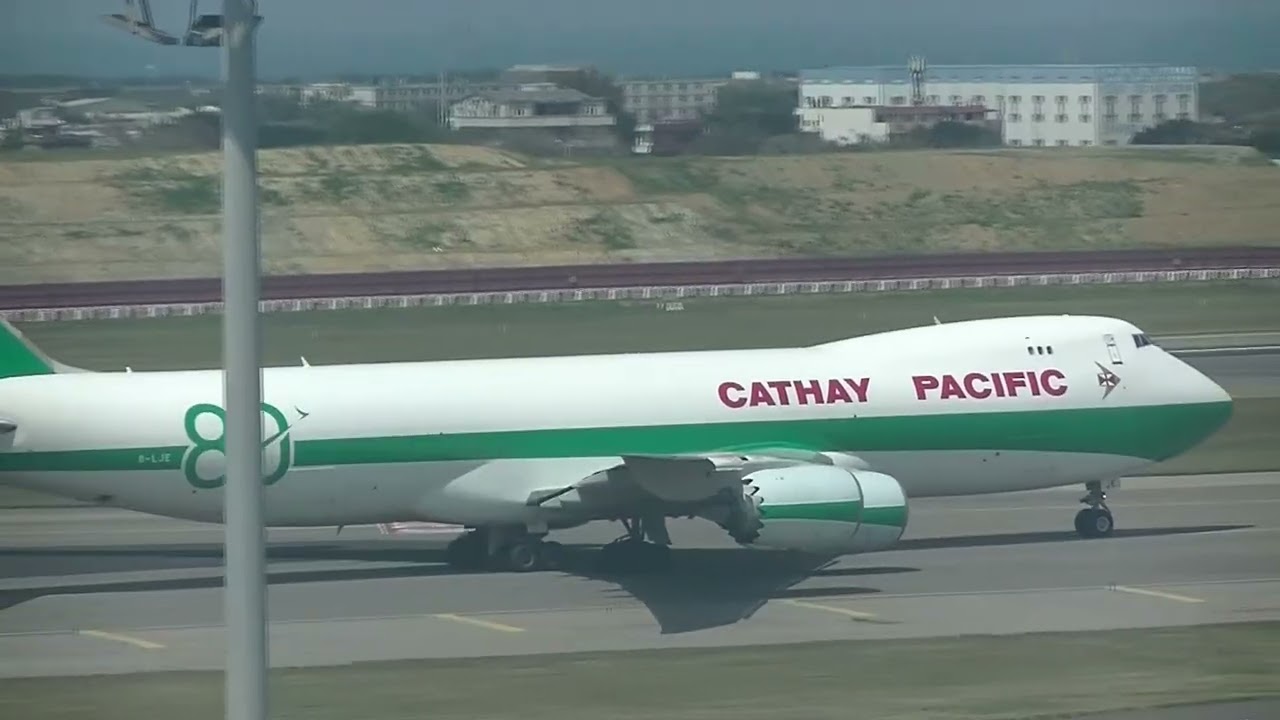 Mar. 18, 2026 國泰八十週年747-8首飛臺灣 Cathay Pacific 747-8 80th Anniversary First Flight to Taiwan (CX-5D/5)