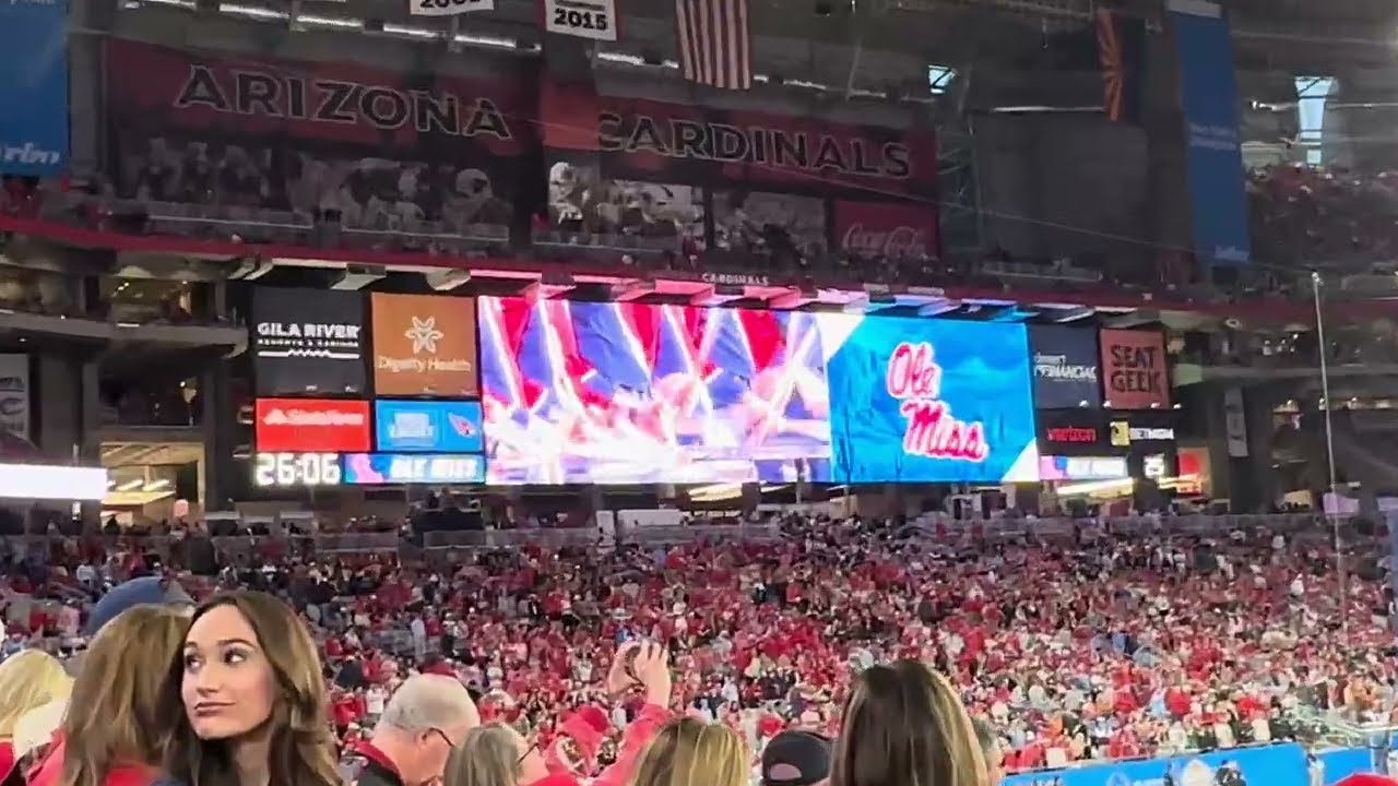 Vrbo Fiesta Bowl 2026 - Pre-game Show by The Pride of the South (Ole Miss Marching Band)