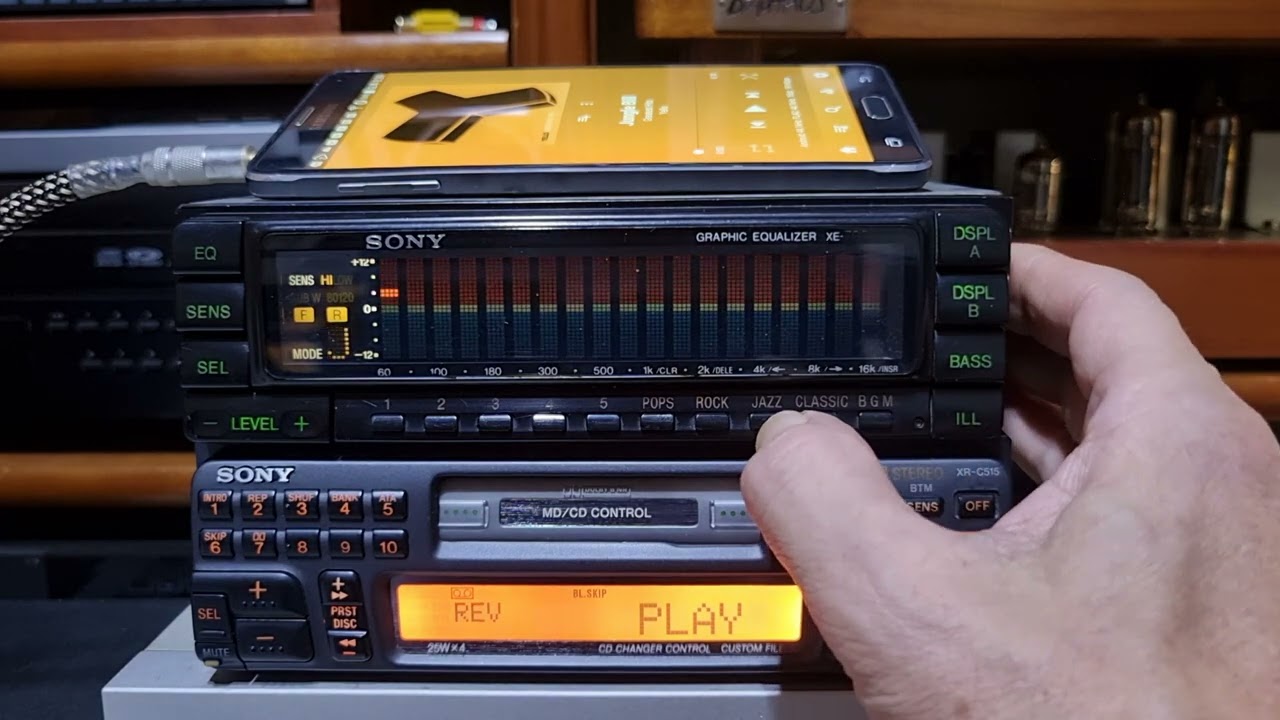 (빈티지 카오디오 71.) Sony XR-C515. Sony XE-707.