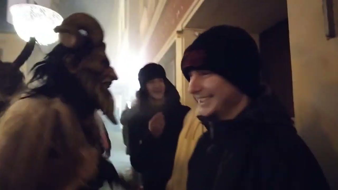 Perchtenlauf Znojmo - Krampus čerti průvod 9.12.2023 část 2