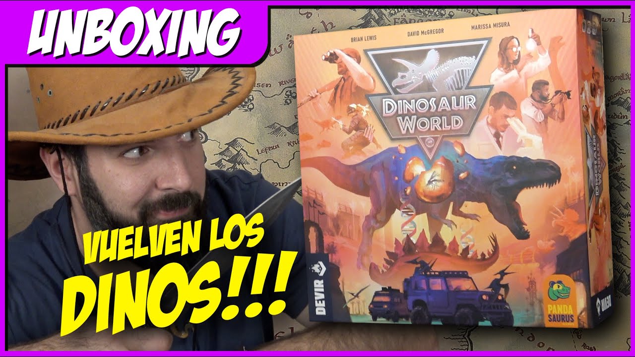 Vuelven los DINOSAURIOS!!! UNBOXING del DINOSAUR WORLD